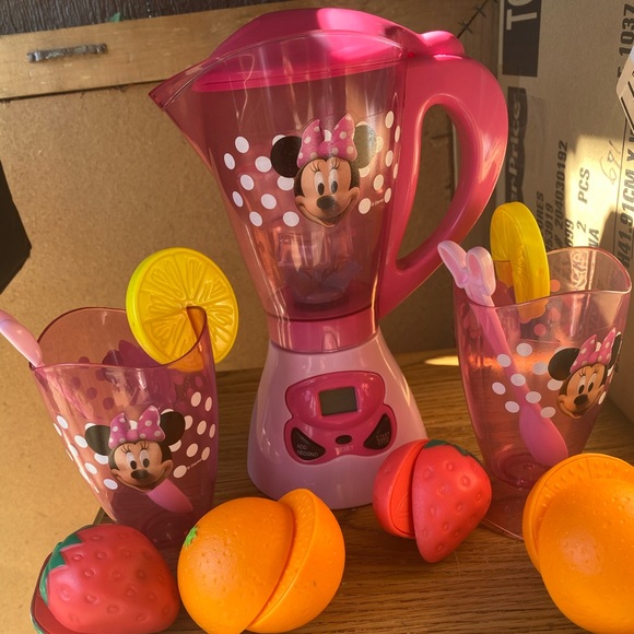 minnie mouse smoothie playset